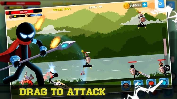 Stickman Archer - Spear War screenshot-6