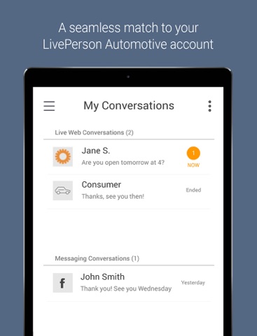 LivePerson Automotive screenshot 2