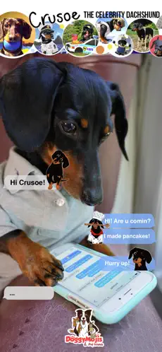 Imágen 1 CrusoeMoji - sausage dog mojo iphone