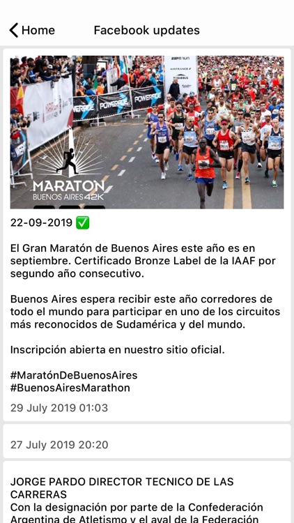 Maratón de Buenos Aires screenshot-3