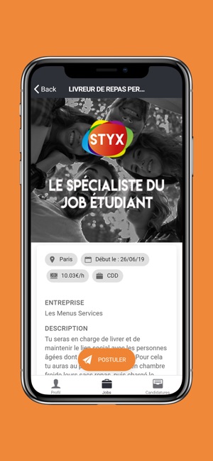 Styx Students - Jobs Étudiants(圖3)-速報App