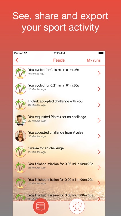 FitMob fitness audio mob game screenshot-4