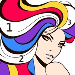 Hey Color: Color by Number Logo