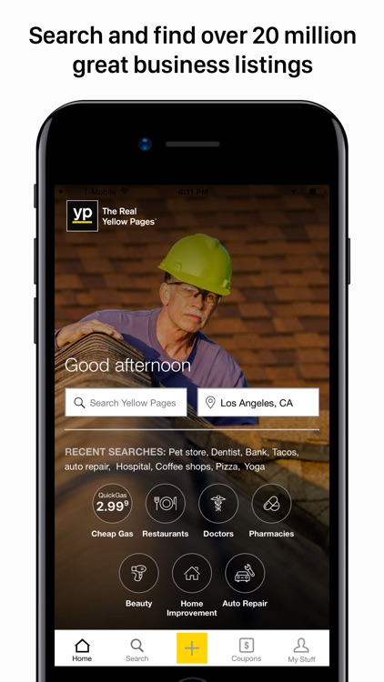The Real Yellow Pages - YP screenshot-0