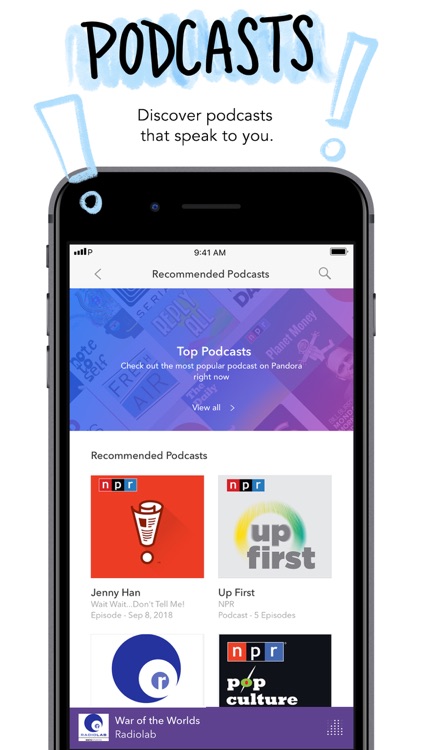 Pandora: Music & Podcasts screenshot-3