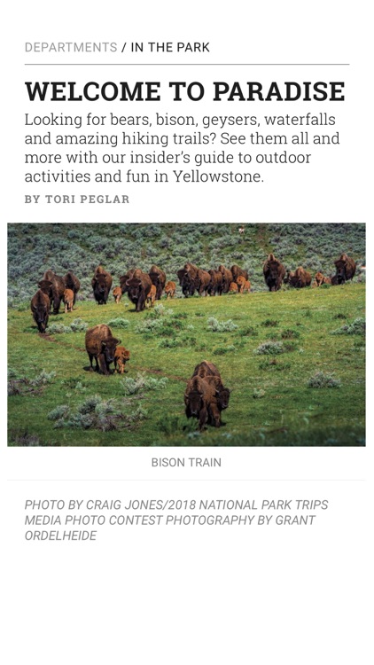 National Park Journal