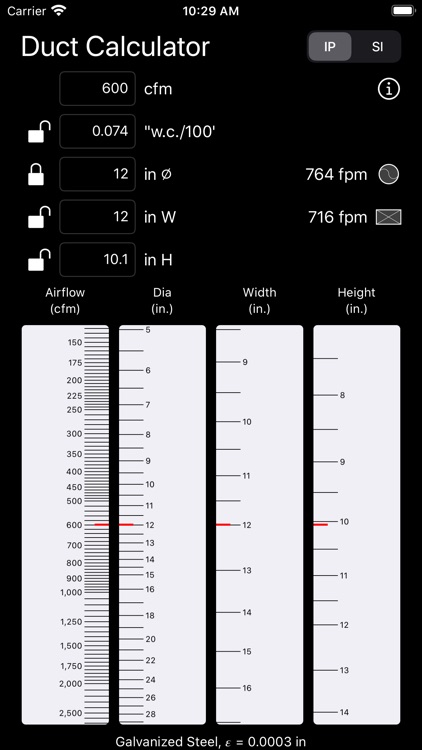 Duct Calculator