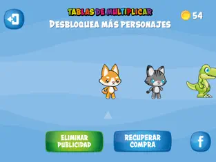 Captura de Pantalla 6 Tablas Multiplicar iphone