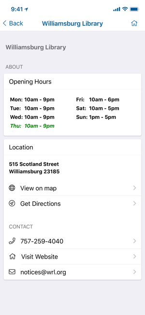 Williamsburg Regional Library(圖6)-速報App