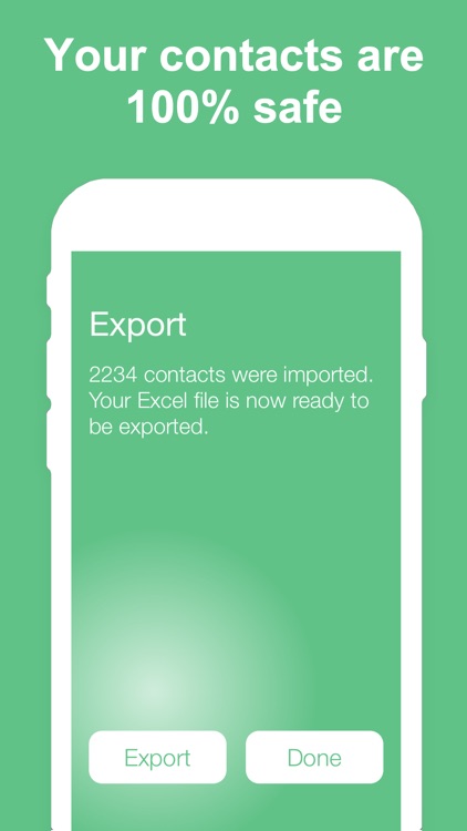 Export Contacts to Excel screenshot-3