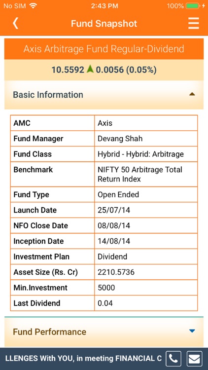 Wiseinvest My Portfolio App