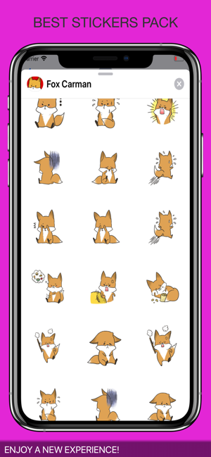 Fox Carman Stickers(圖4)-速報App