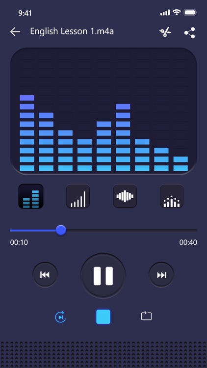 Voice recorder: Audio editor screenshot-3
