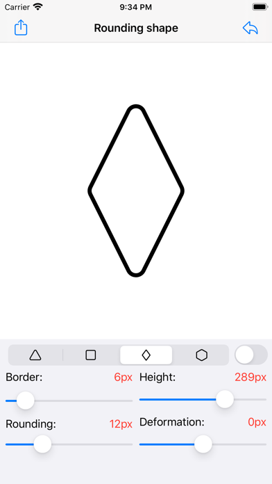 Rounding shape screenshot 4