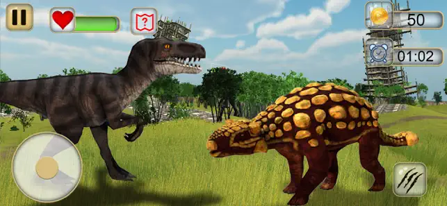 Snímek obrazovky 3 Dino Sim 3D: Nuevo Safari Worl iphone