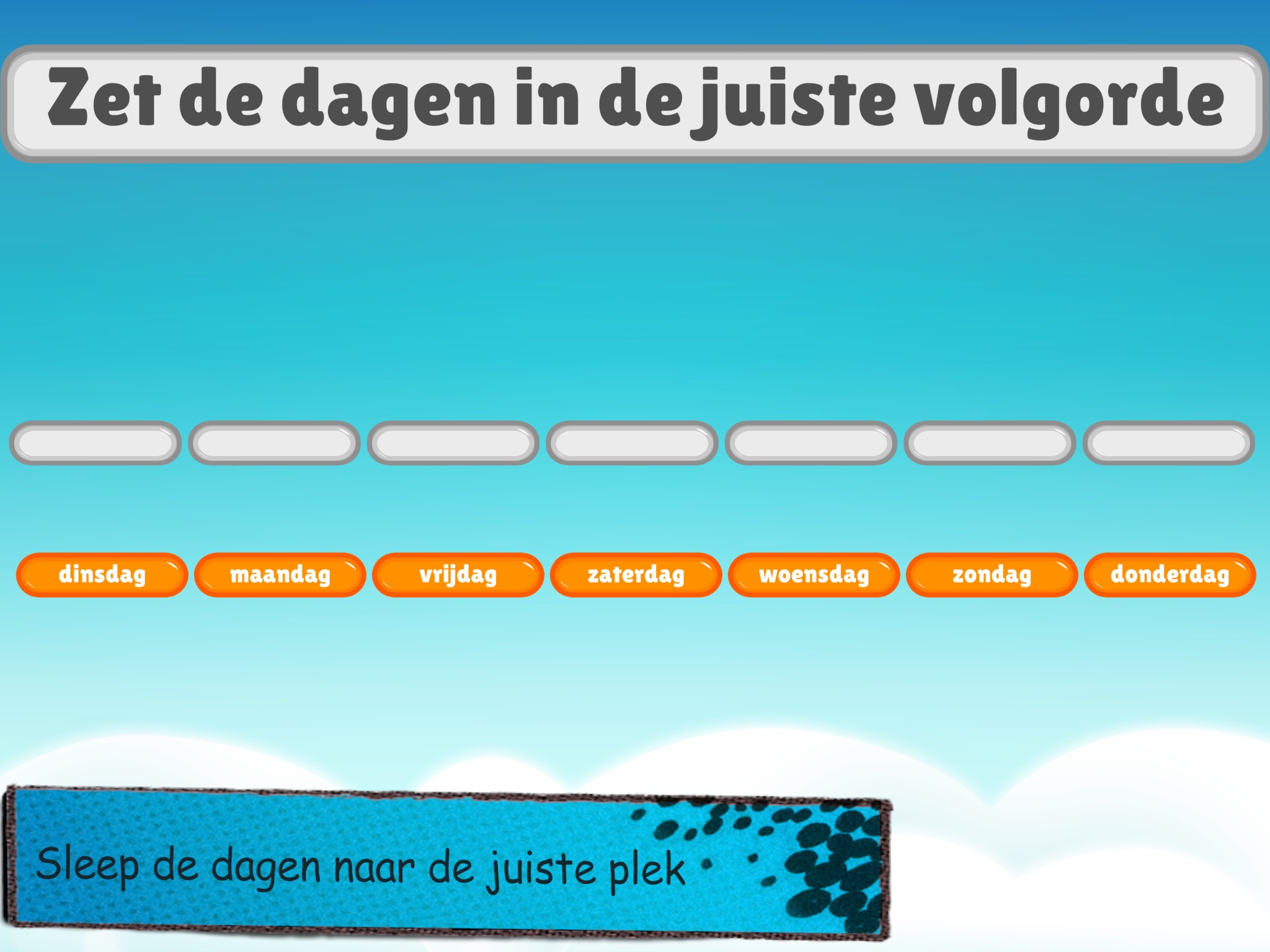 Leer de dagen en maanden screenshot 3