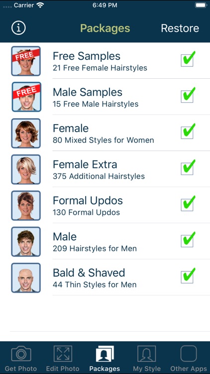 Hairstyle Try On screenshot-7