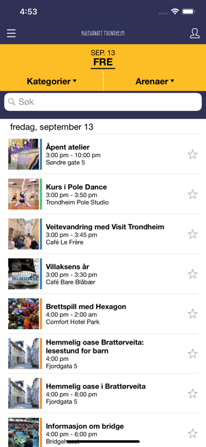 Kulturnatt Trondheim(圖3)-速報App