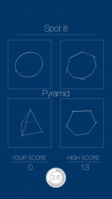 How to cancel & delete Spot the geometric shapes from iphone & ipad 4