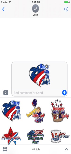 4th Of July GIF Stickers(圖3)-速報App