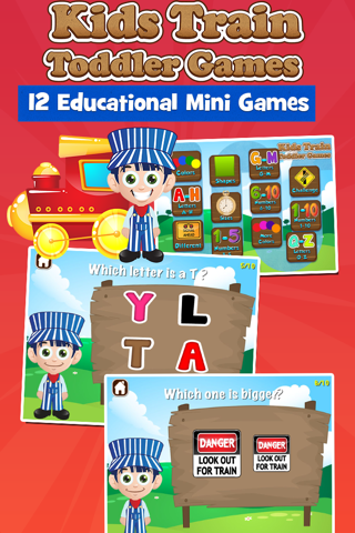 Kids Train Toddler Games - náhled