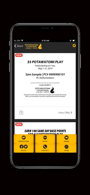 Potawatomi Carter Casino Hotel(圖3)-速報App