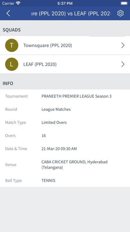 Praneeth Premier League screenshot-5