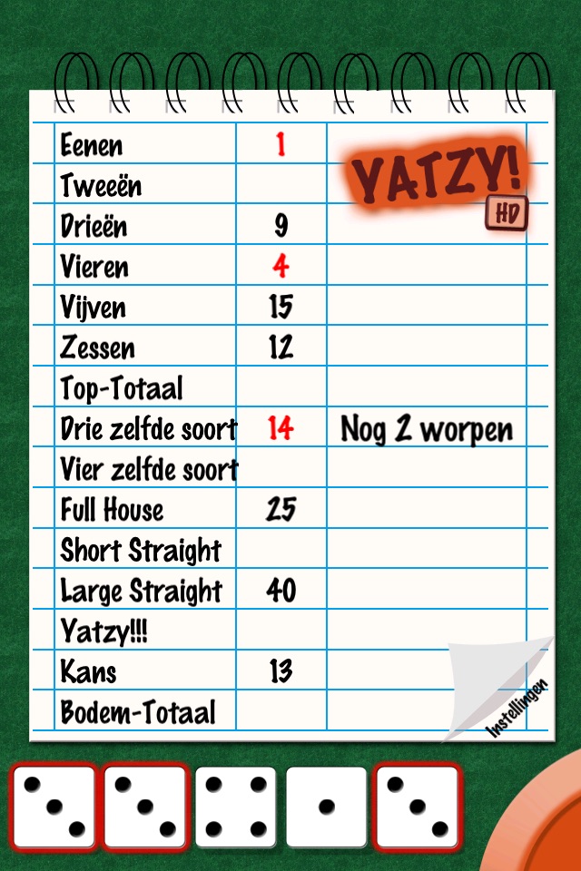 Yatzy HD screenshot 2