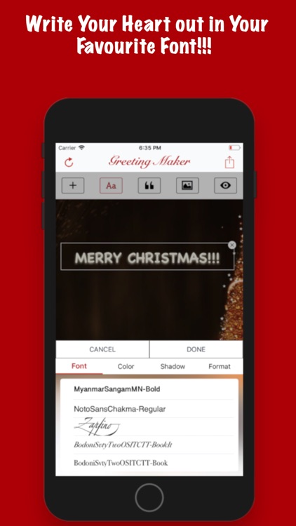 Greeting Maker-Holiday Invite screenshot-4