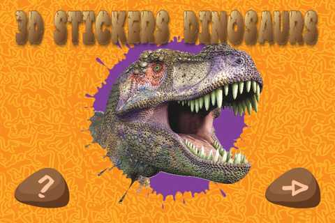 3D Animated Stickers:Dinosaurs screenshot 4