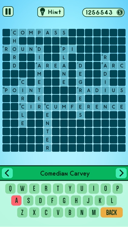 Cross Word Puzzle Master Fill