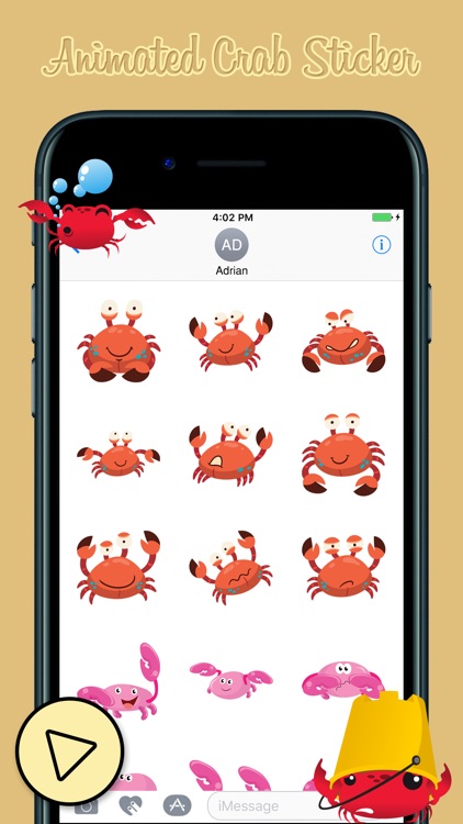 Animated Crab Emoji