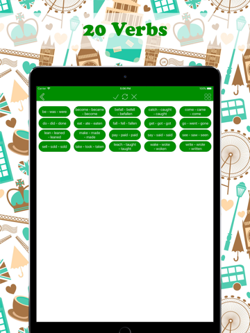 Learn English app: Verbs screenshot 4