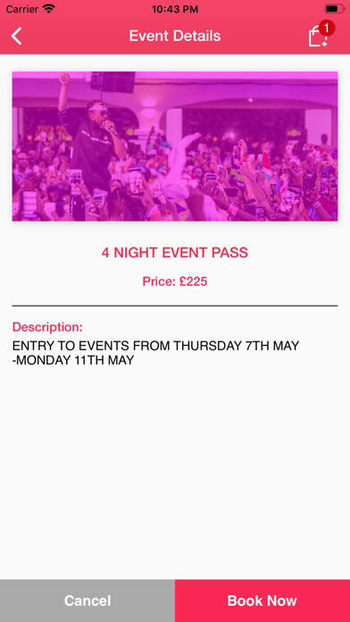 How to cancel & delete Ibiza Soca Festival from iphone & ipad 3