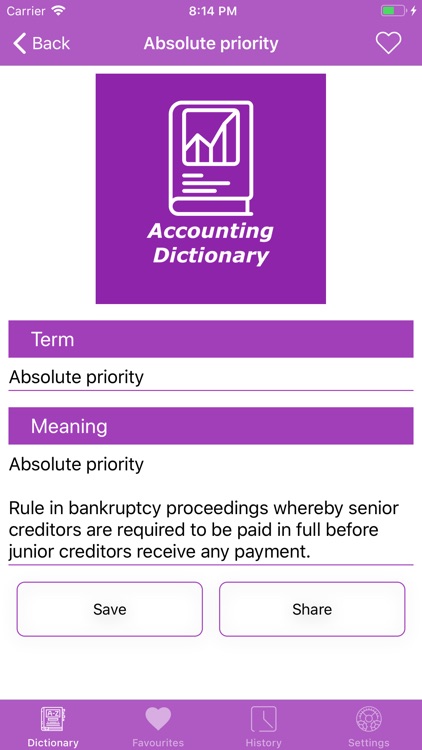 Accounting - Dictionary