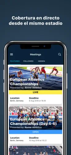 Captura 1 Roster Athletics iphone