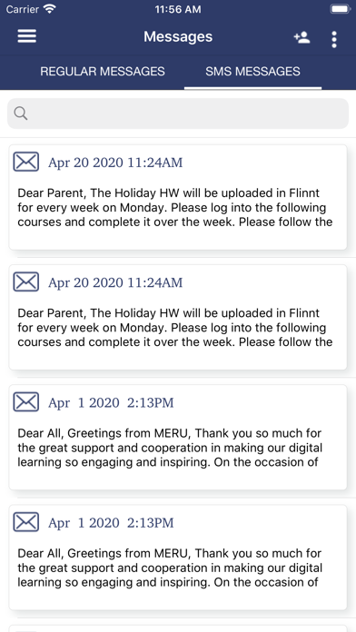 MERU Parent Portal screenshot 3