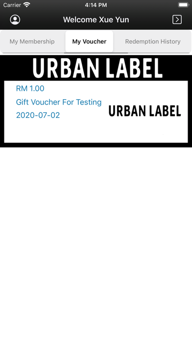 Urban Label Membership screenshot 3