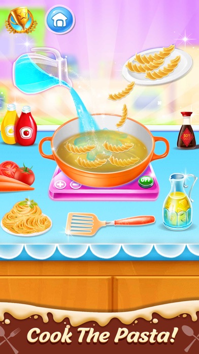 パスタ 料理 キッチン ゲームのおすすめ画像3