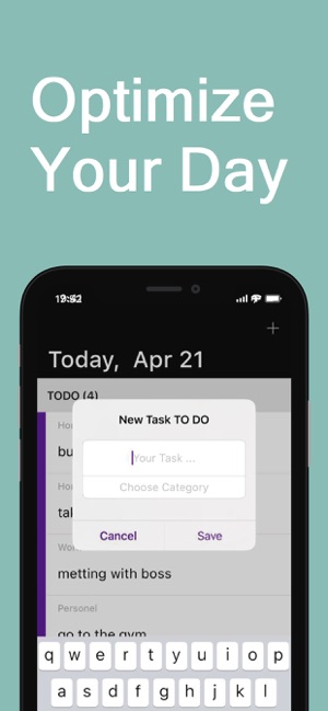 Task Manager: Daily Organizer