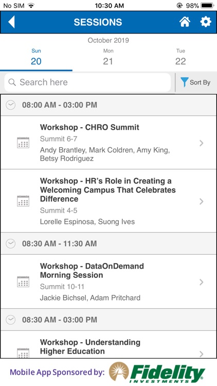 CUPA-HR Events screenshot-4