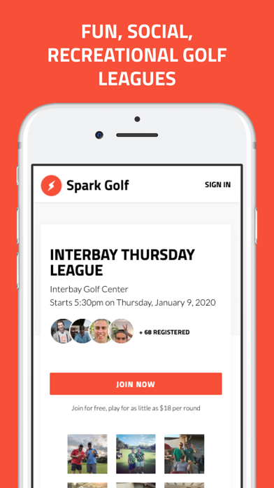 How to cancel & delete Spark Golf from iphone & ipad 1