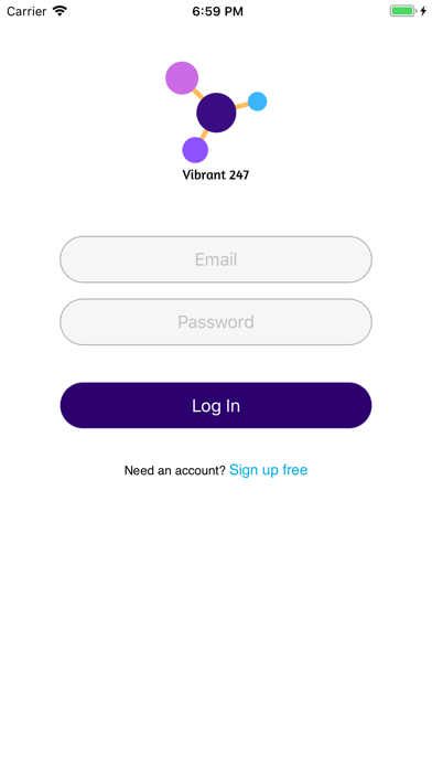 How to cancel & delete Vibrant 247 Recruitment from iphone & ipad 1