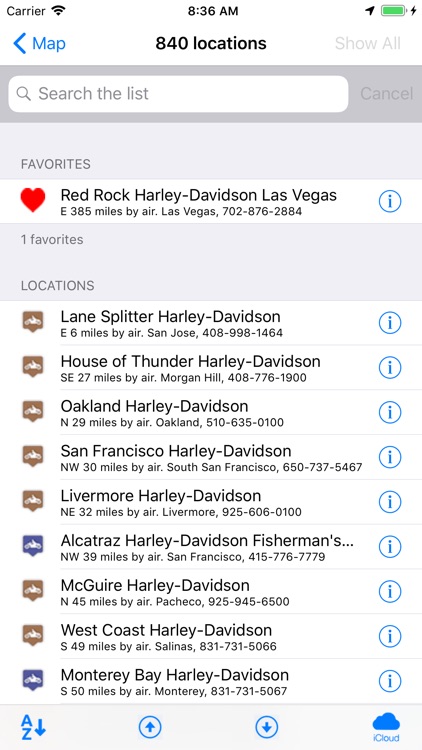 H-D Dealer Locations screenshot-5