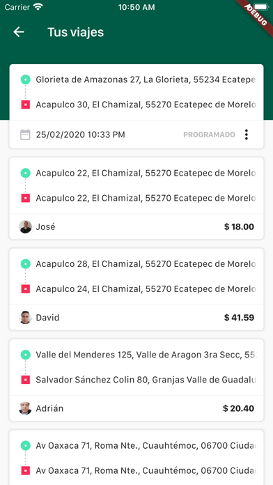 Taxtel Pasajero screenshot 4