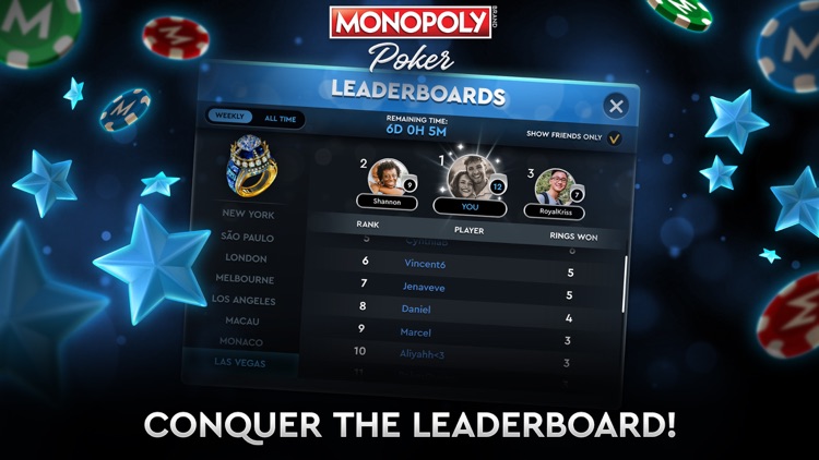 MONOPOLY Poker - Texas Holdem screenshot-4