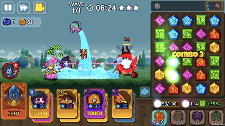 Puzzle Defense: Match 3 Battle screenshot-0