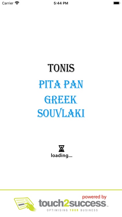 Tonis Pita Pan Greek Souvlaki.