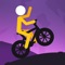 Wheelie Stickman Rider is balance racing game