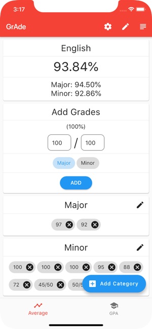 GrAde - Grade Calculator(圖1)-速報App